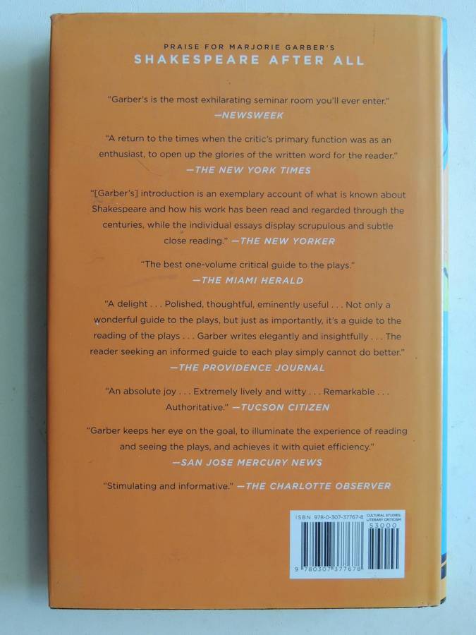 Shakespeare And Modern Culture- Marjorie Garber