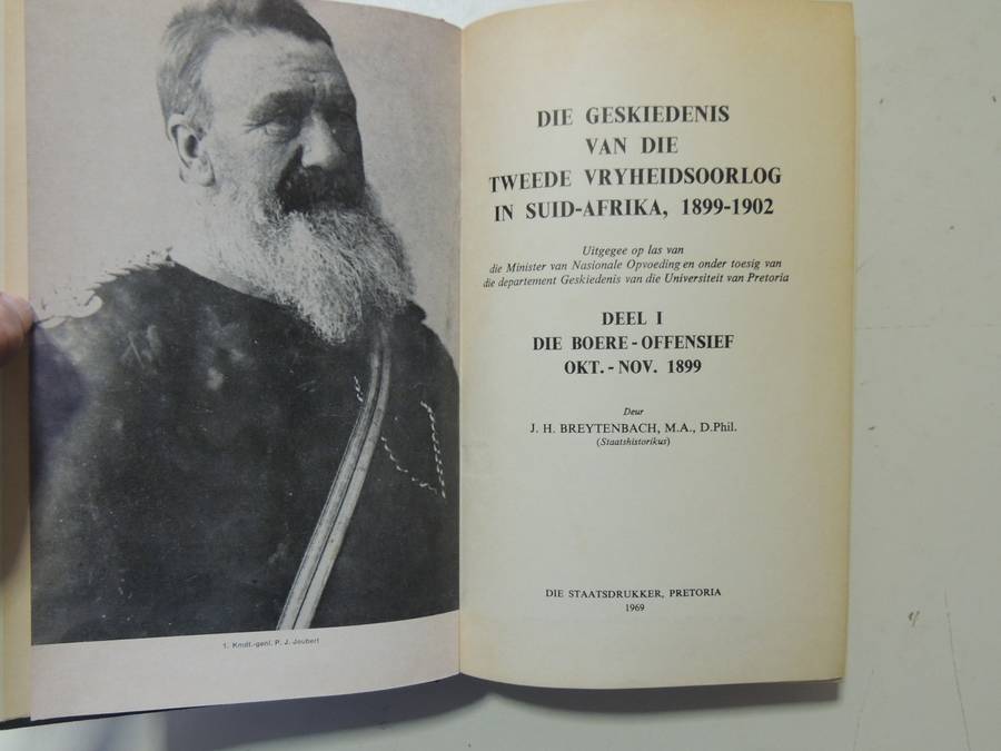 Die Geskiedenis Van Die Tweede Vryheidsoorlog In Suid Afrika, 1899-1902 5 Volumes - J.H. Breytenbach