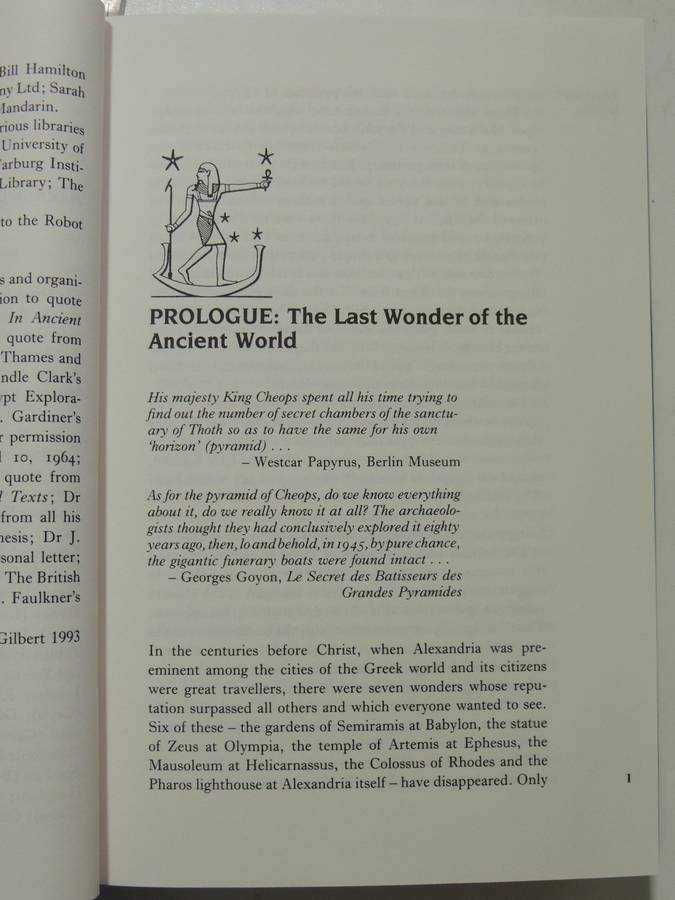 The Orion Mystery: Unlocking The Secrets Of The Pyramids - Robert Bauval & Adrian Gilbert