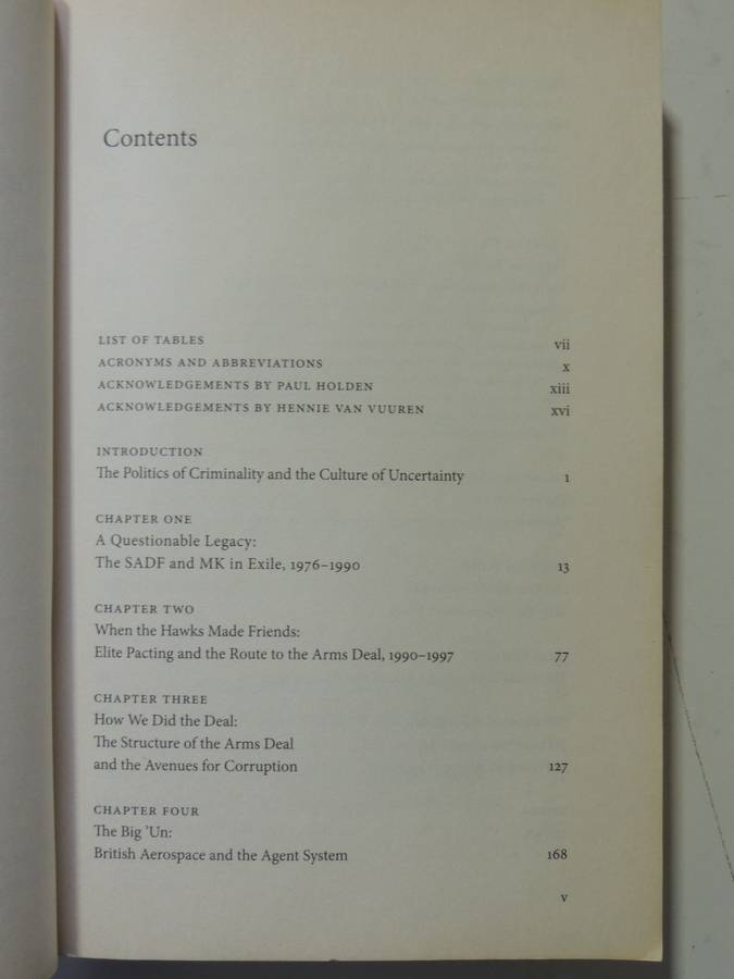 The Devil in the Detail, How the Arms Deal Changed Everything - Paul Holden, Hennie van Vuuren