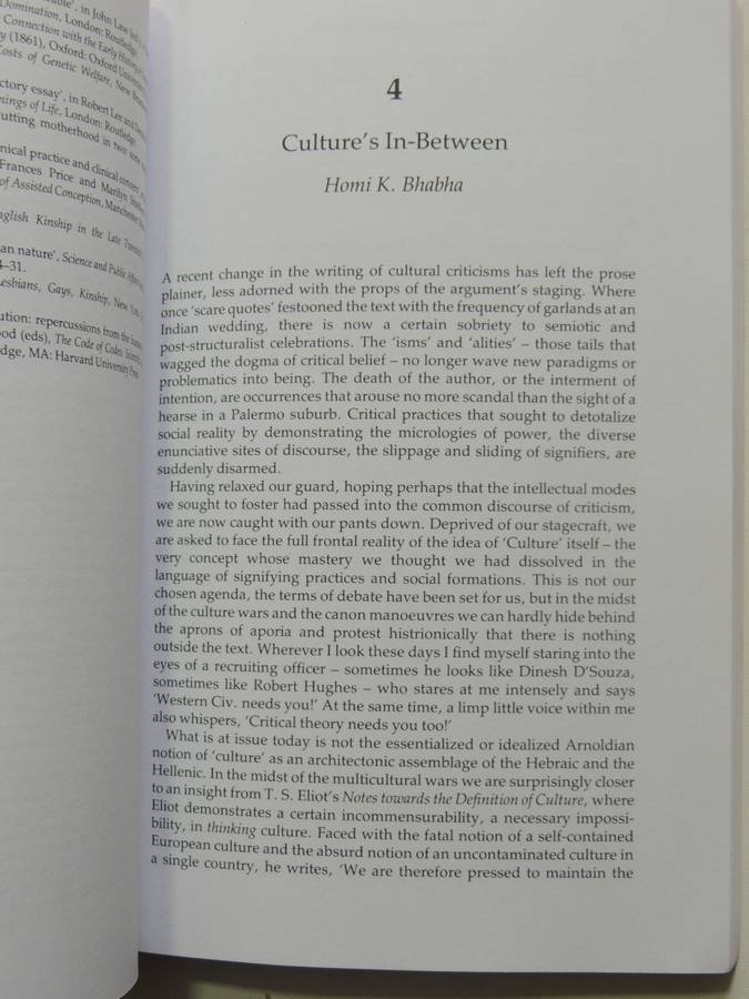 Questions Of Cultural Identityed Stuart Hall & Paul Du Gay