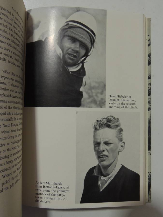 North Face In Winter - Toni Hiebeler   1st UK Edition 1961