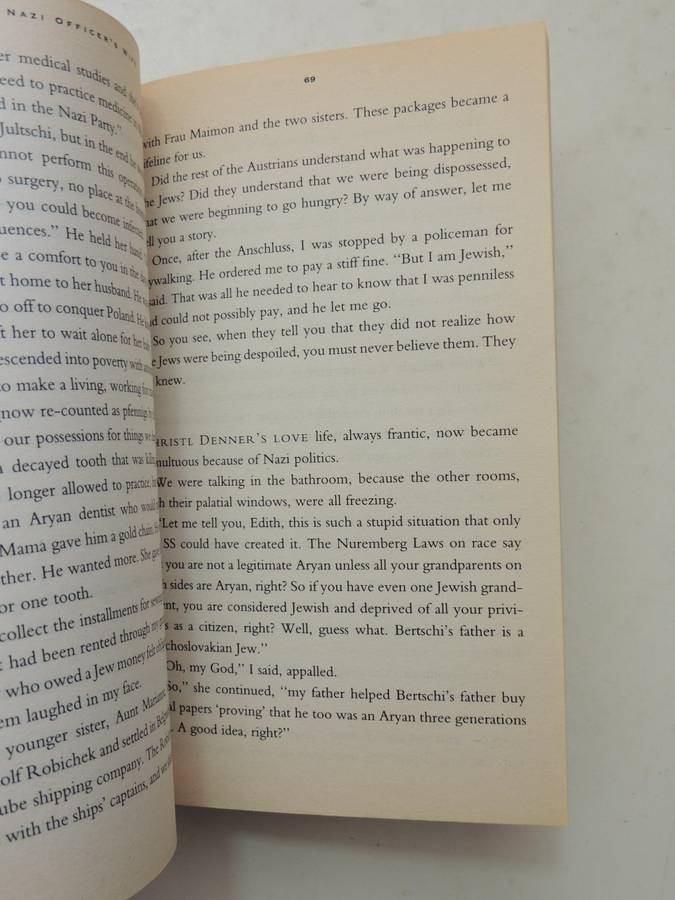 The Nazi Officer's Wife: How One Jewish Woman Survived The Holocaust - Edith Hahn, Susan Dworkin