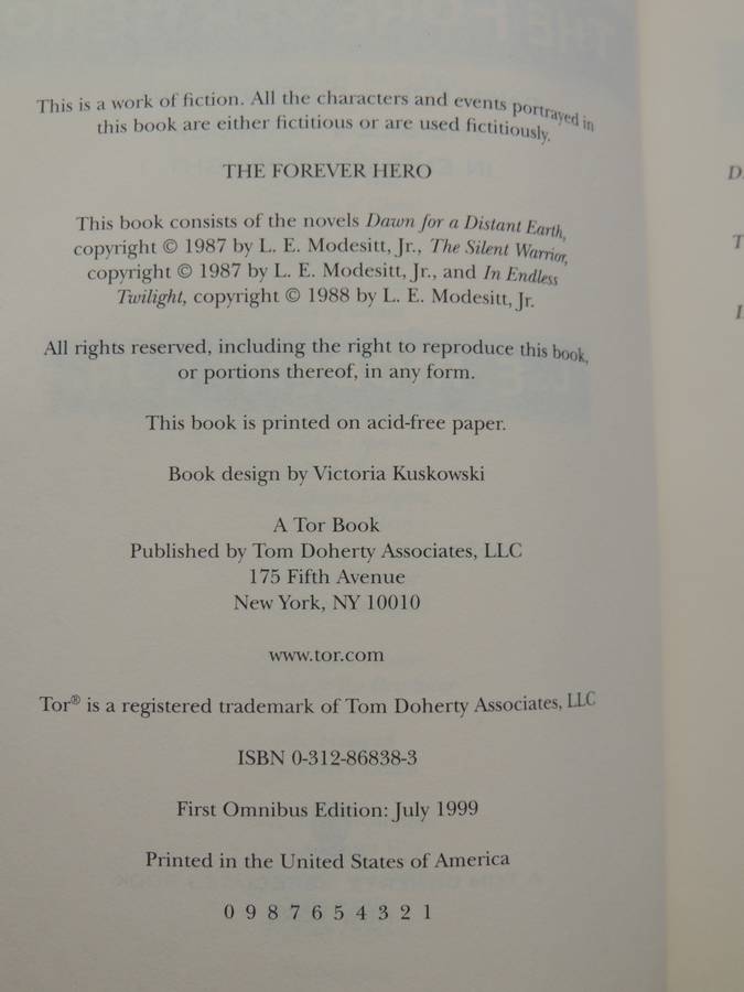 The Forever Hero - LE Modesitt, jr