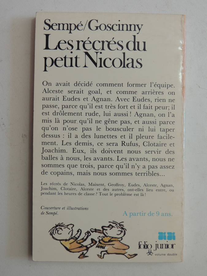 Les Recres Du Petit Nicolas - Sempe & Goscinny    (French)