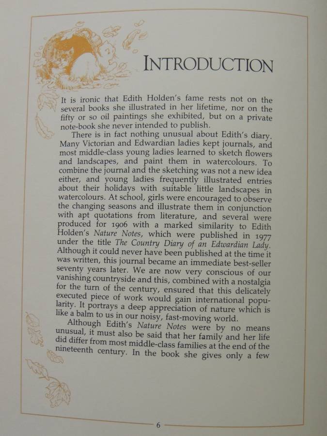 The Edwardian Lady: The Story Of Edith Holden - ed Ina Taylor