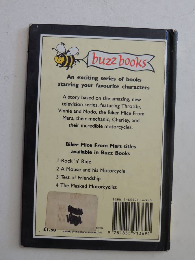 Biker Mice From Mars: A Mouse And His Motorcycle - Norman Redfern