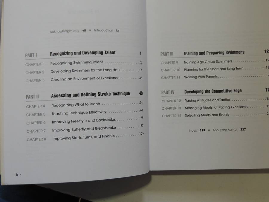 Developing Swimmers- Michael Brooks