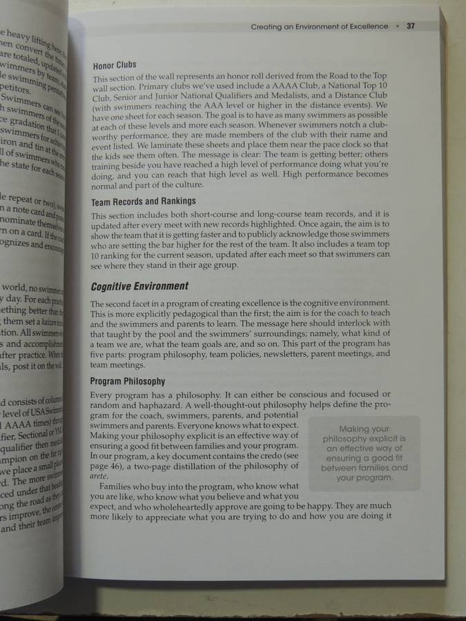 Developing Swimmers- Michael Brooks