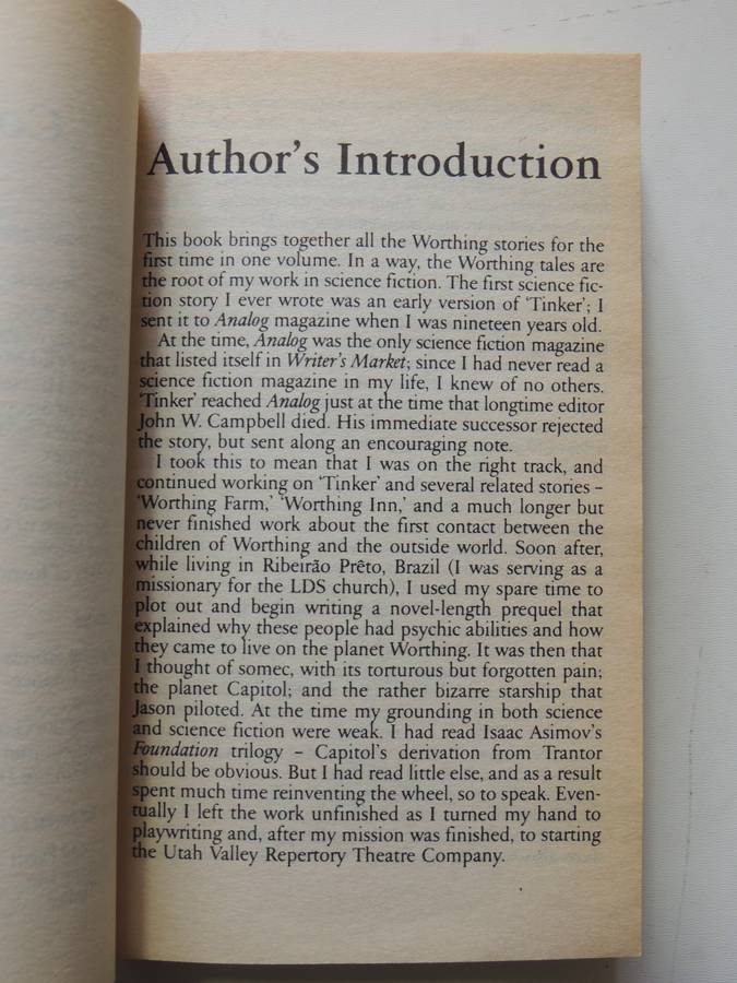 The Worthing Saga - Orson Scott Card