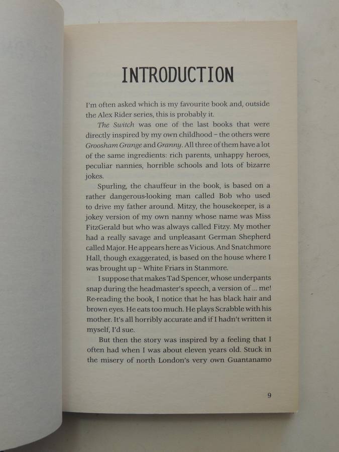 The Switch - Anthony Horowitz