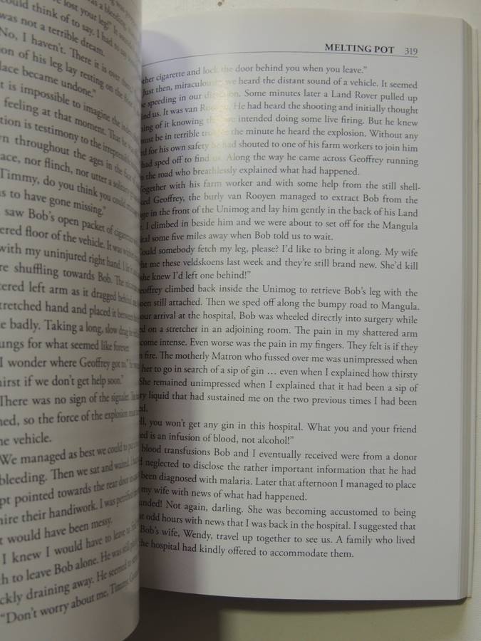 Threes Sips Of Gin:Dominating The Battlespace With Rhodesia's Elite Selous Scouts (Inscribed) T  Bax