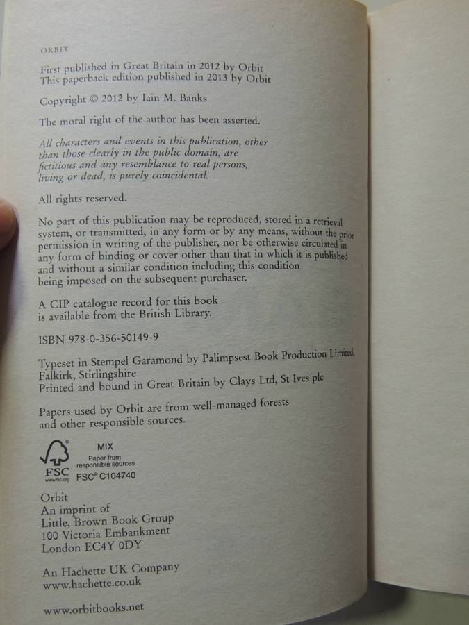 The Hydrogen Sonata - Iain M. Banks