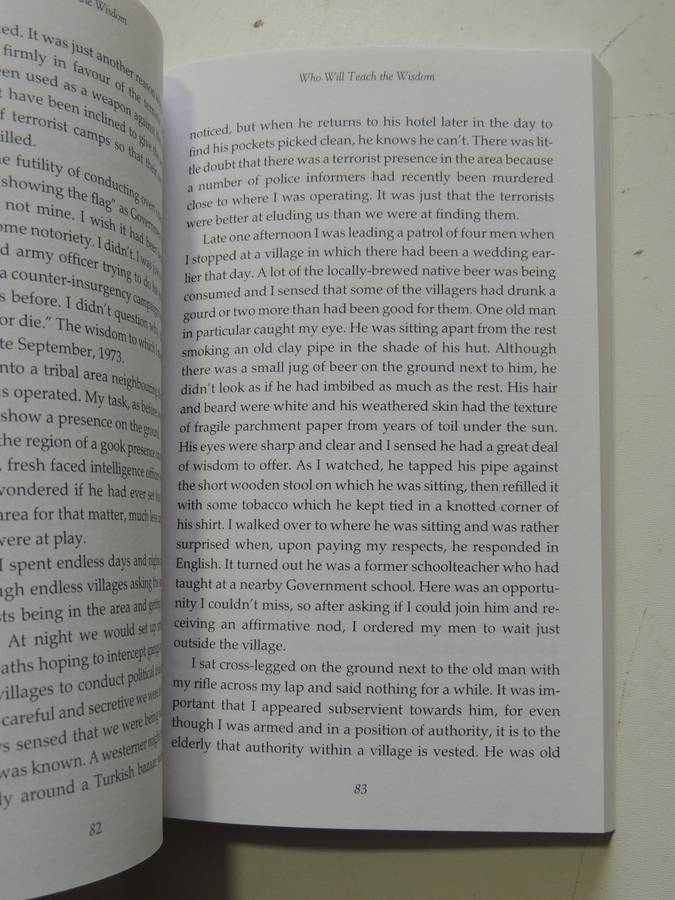 Who Will Teach The Wisdom - Living With The Tribes (Inscribed) Timothy G. Bax