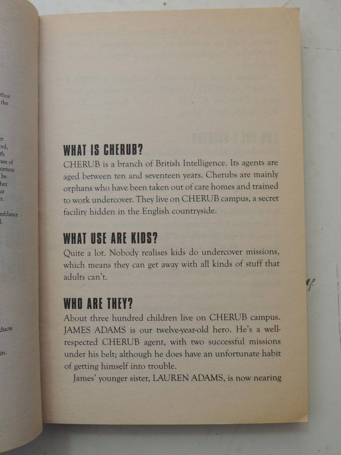 Cherub No. 3: Maximum Security - Robert Muchamore