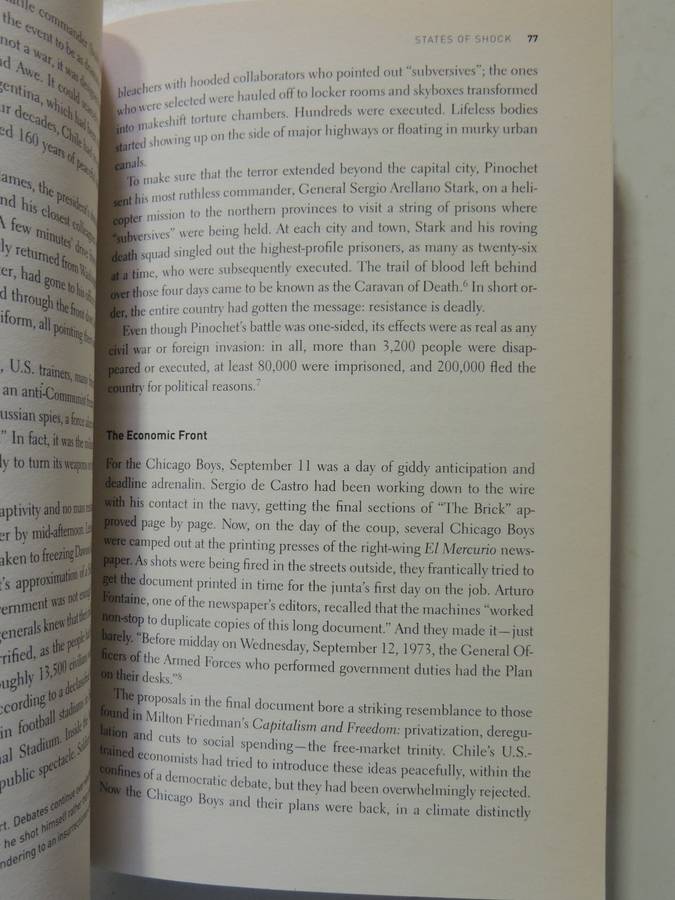 The Shock Doctrine: The Rise Of Disaster Capitalism - Naomi Klein