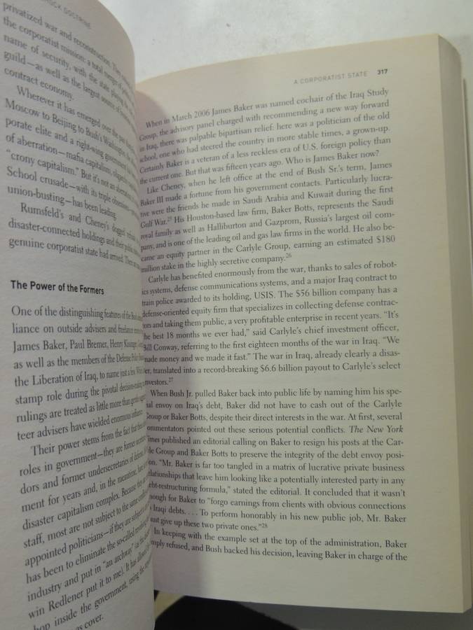 The Shock Doctrine: The Rise Of Disaster Capitalism - Naomi Klein