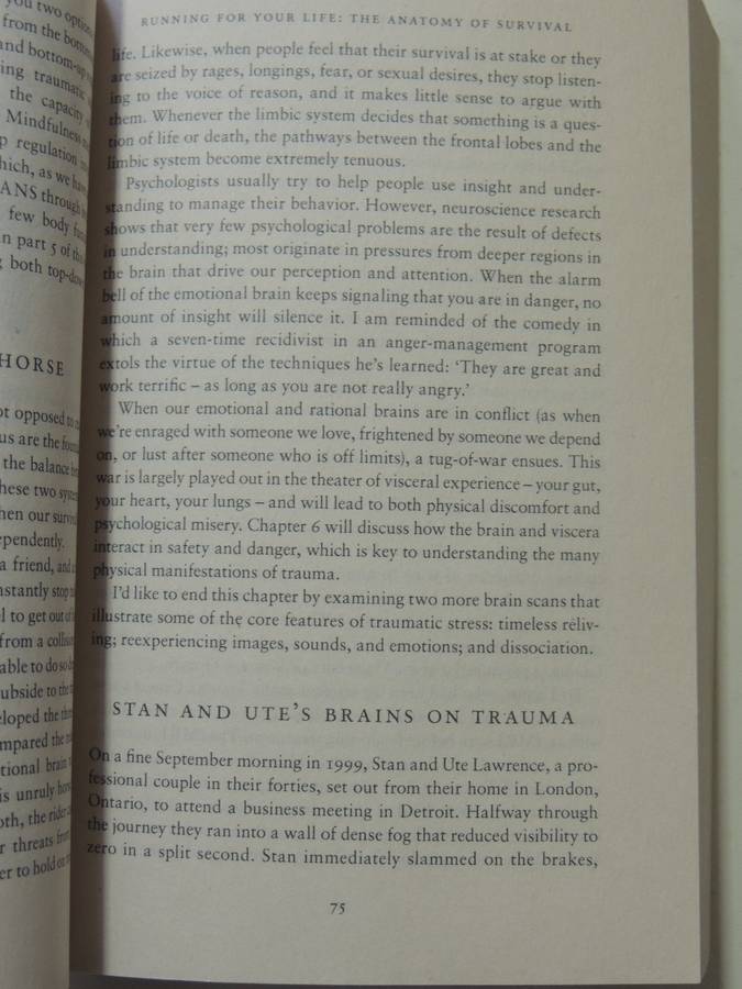 The Body Keeps the Score, Mind, Brain & Body in the Transformation of Trauma - Bessel van der Kolk