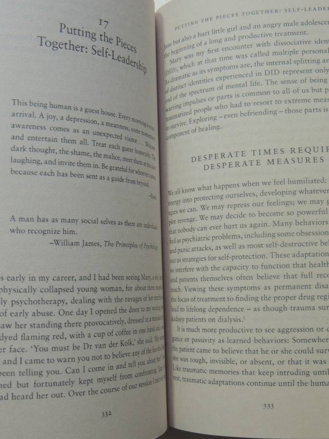 The Body Keeps the Score, Mind, Brain & Body in the Transformation of Trauma - Bessel van der Kolk