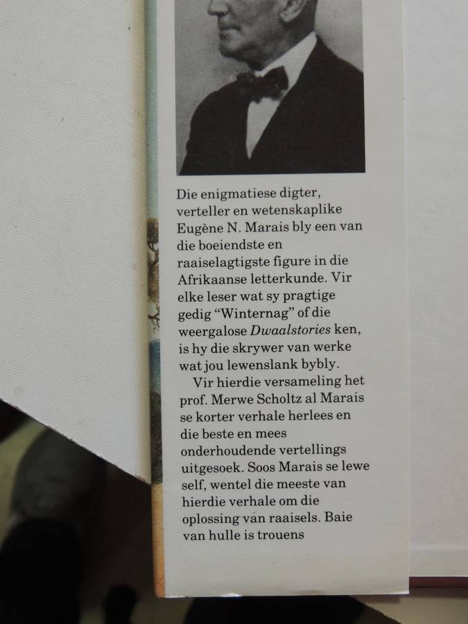 Meesterverhale Van Eugene N. Marais- compiled by Merwe Scholtz   FIRST EDITION 1994