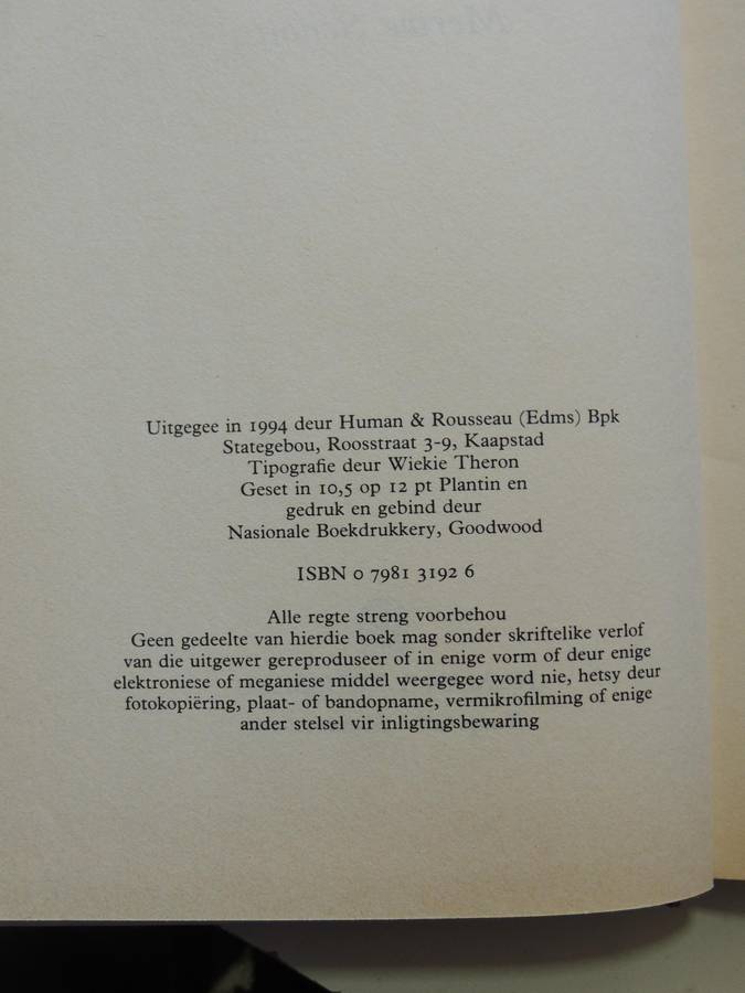 Meesterverhale Van Eugene N. Marais- compiled by Merwe Scholtz   FIRST EDITION 1994
