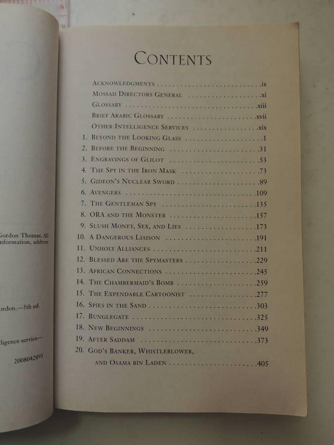 Gideon's Spies - The Secret History of the Mossad - Gordon Thomas