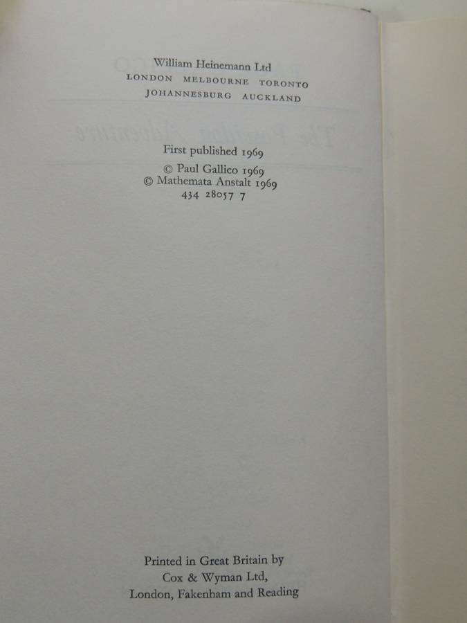 The Poseidon Adventure (1st Edition) - Paul Gallico 1969