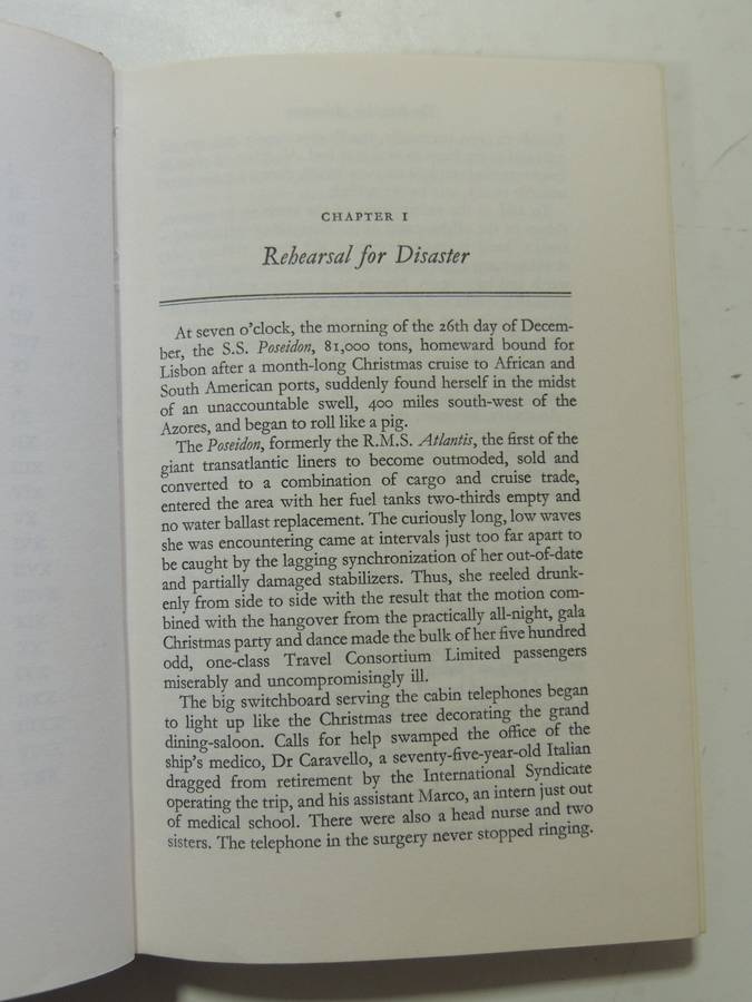 The Poseidon Adventure (1st Edition) - Paul Gallico 1969