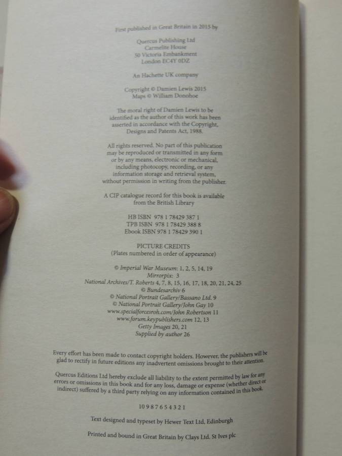 The Nazi Hunters: The Ultra-Secret SAS Unit And The Quest For Hitler's War Criminals- Damien Lewis