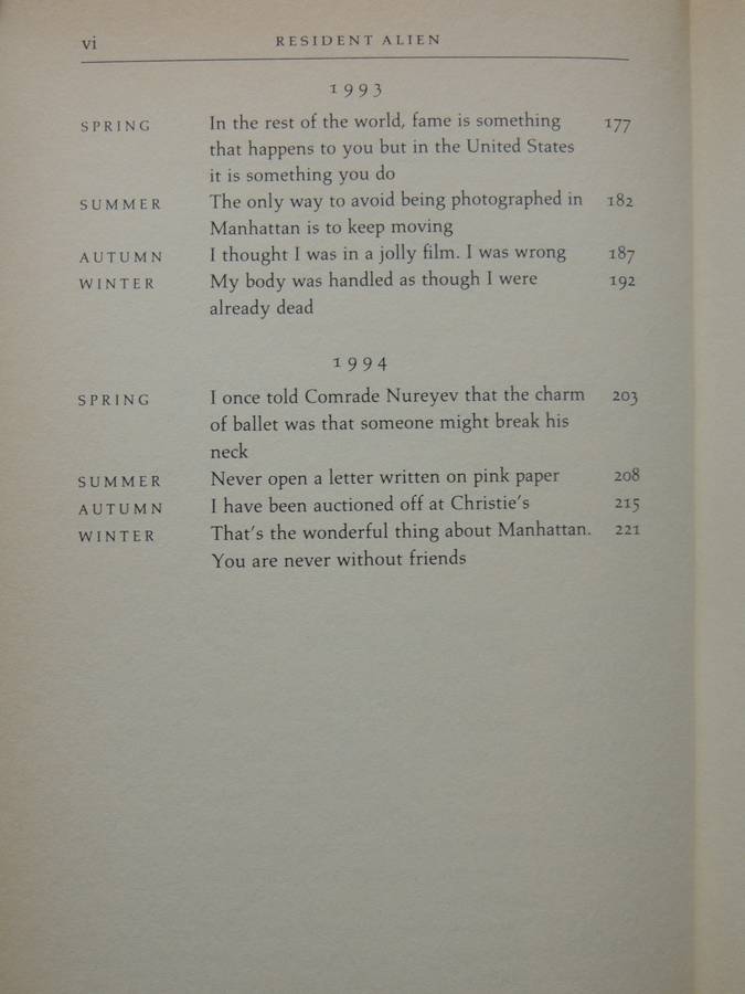 Resident Alien: The New York Diaries- Quentin Crisp