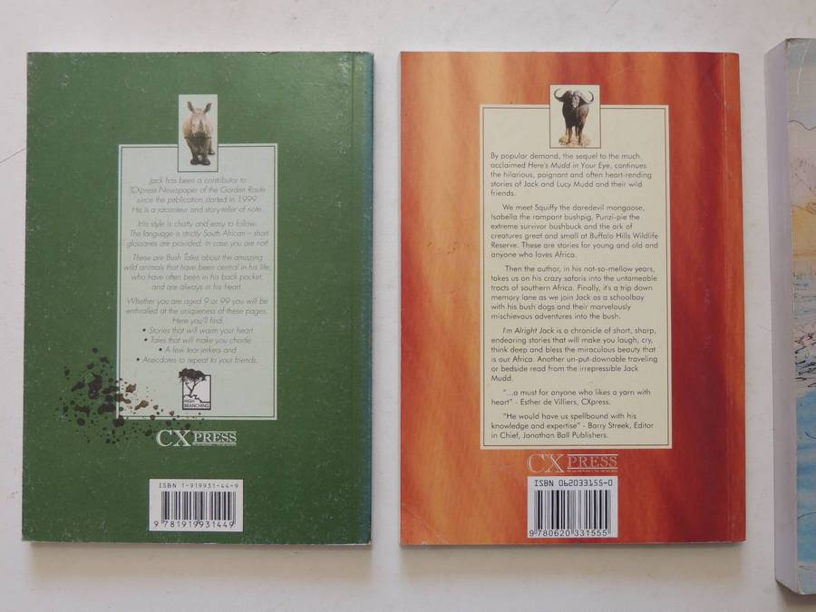 3 Volume, Here's Mudd In Your Eye, I'm Alright Jack, Jack Of All Trades - Jack Mudd   (2 Inscribed)