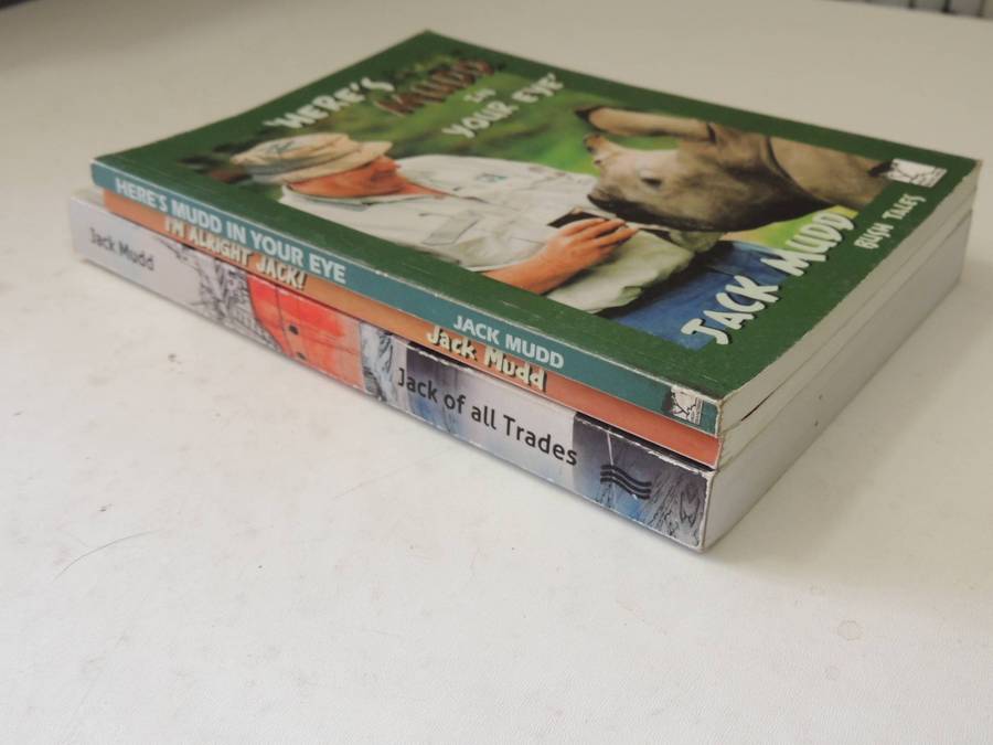 3 Volume, Here's Mudd In Your Eye, I'm Alright Jack, Jack Of All Trades - Jack Mudd   (2 Inscribed)