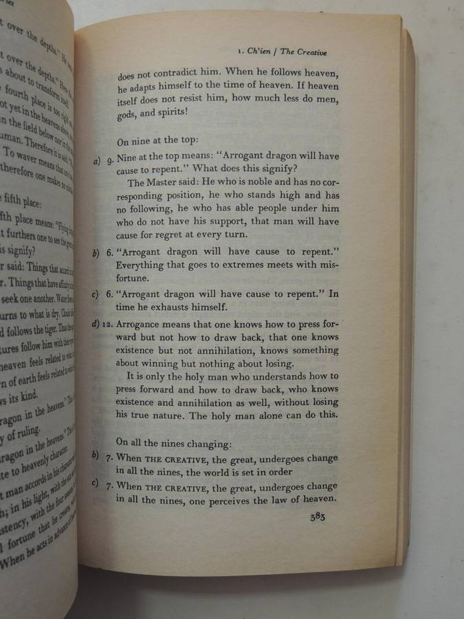 I Ching Or Book Of Changes- Richard Wilhelm