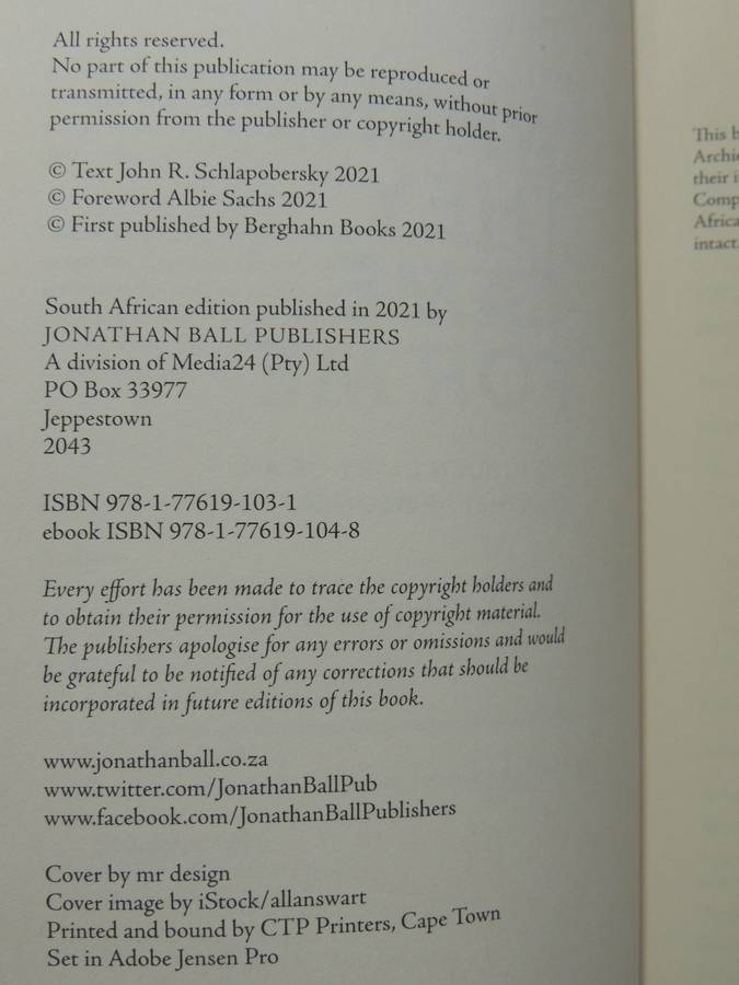 When They Came For Me: The Hidden Diary Of An Apartheid Prisoner - John R. Schlapobersky
