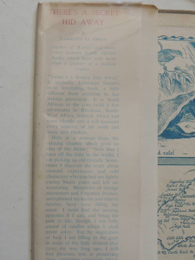 There's A Secret Hid Away - Lawrence G Green   Signed, First Ed 1956