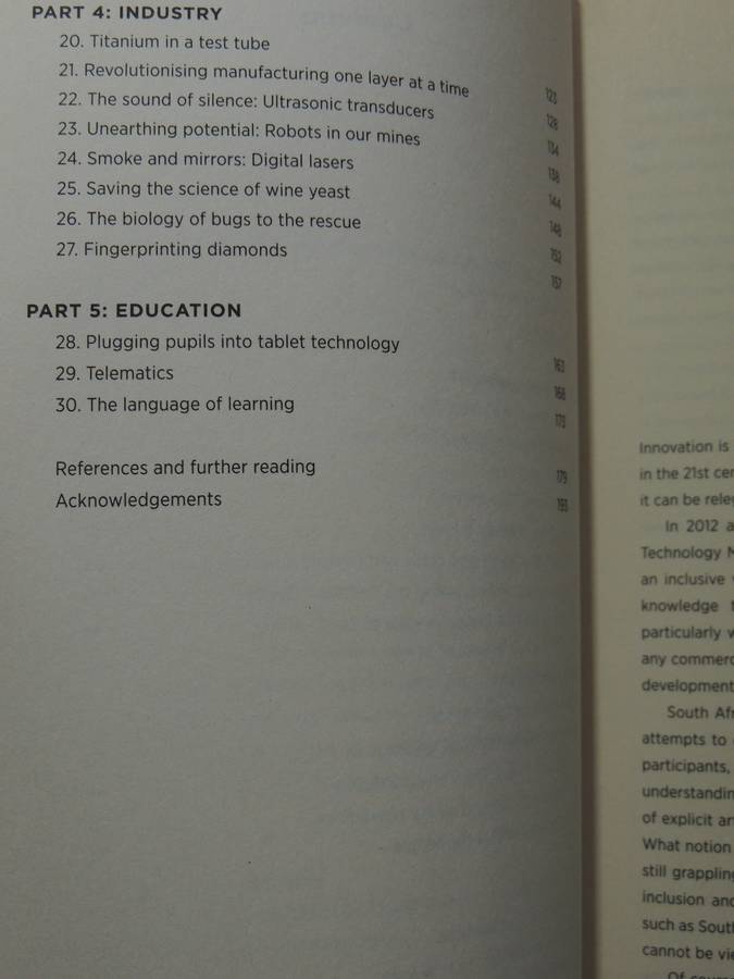 Innovation: Shaping South Africa Through Science- Sarah Wild