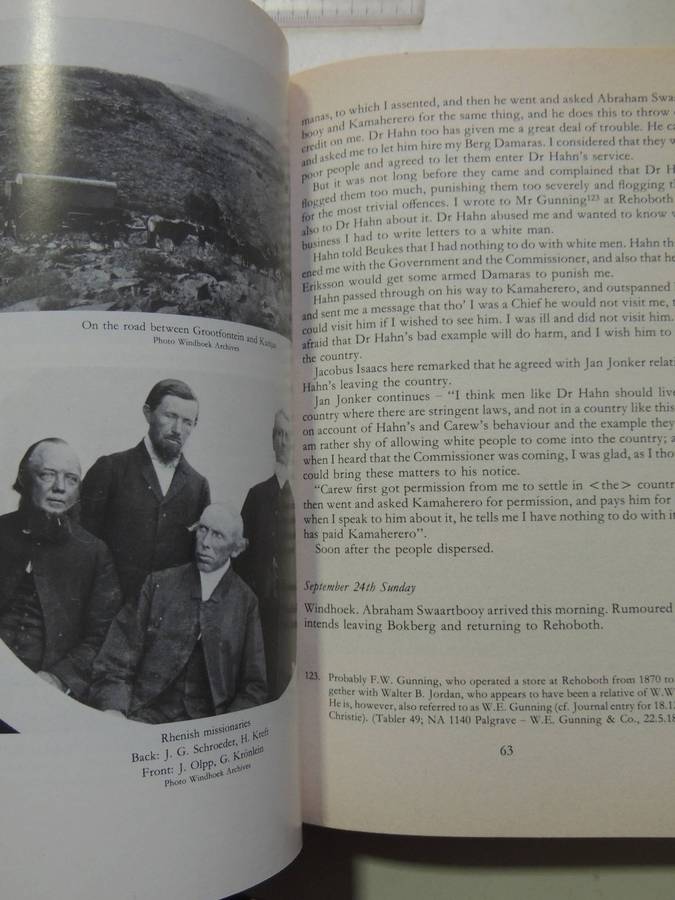 The Commissions Of W.C. Palgrave: Special Emissary To South West Africa 1876-1885- ed E.L.P. Stals