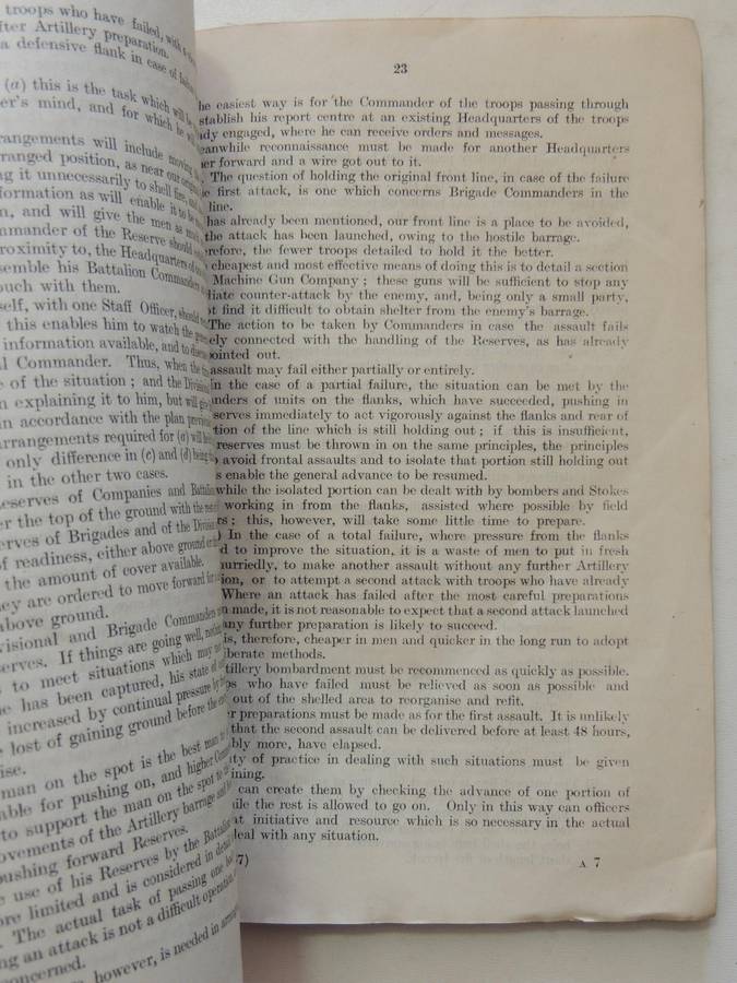 Instructions For The Training Of Divisions For Offensive ActionIssued By The General Staff