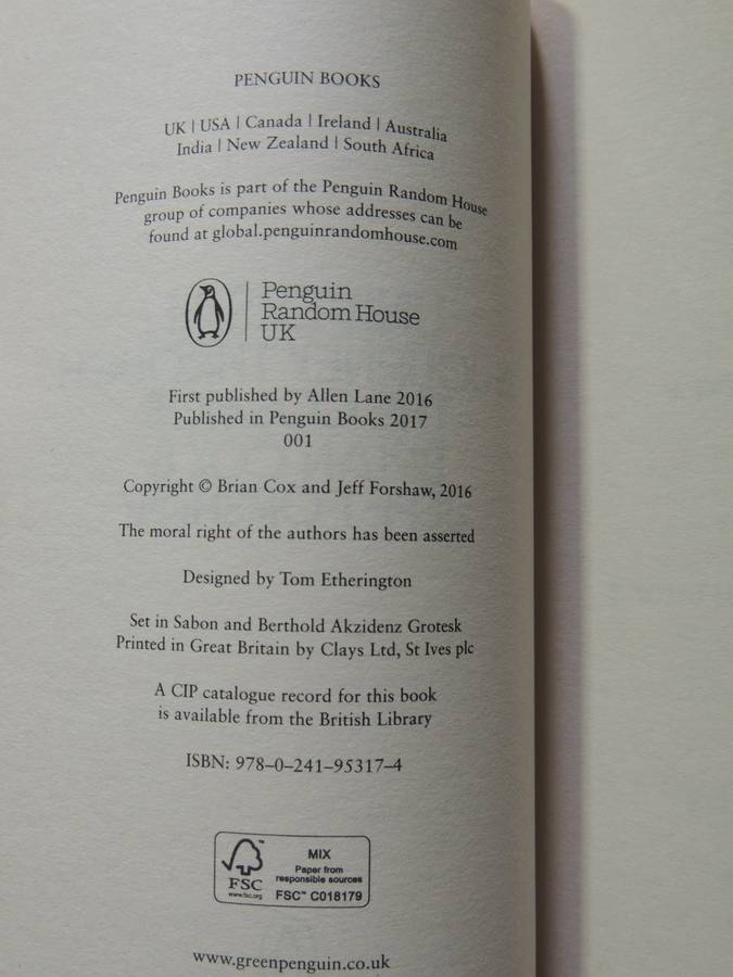 Universal, A Journey Through the Cosmos - Brian Cox & Jeff Forshaw