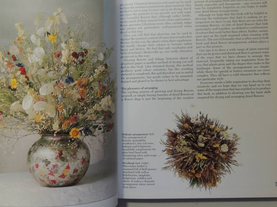 The Complete Book of Dried Flowers - Malcolm Hiller, Colin Hilton