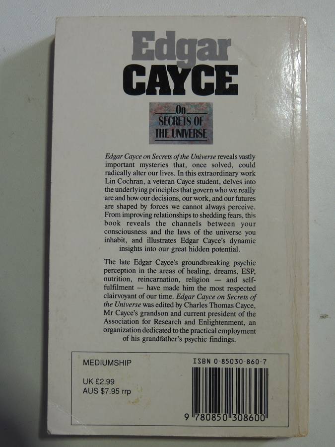 On Secrets Of The Universe - Edgar Cayce