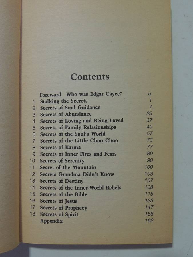 On Secrets Of The Universe - Edgar Cayce