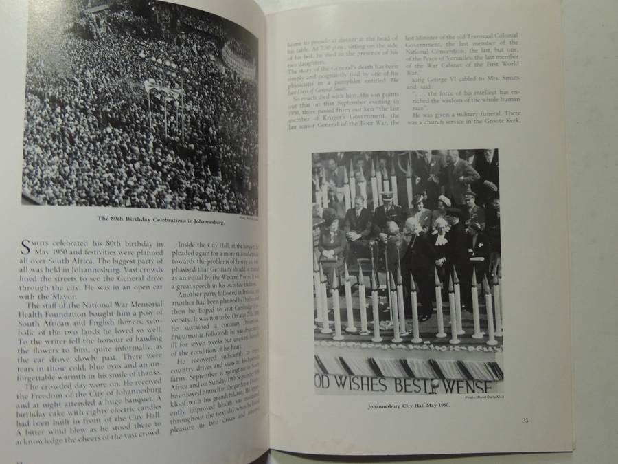 One Man In His Time: A Pictorial Review Of The Life Of Jan Christian Smuts May 24th, 1870 - Septembe