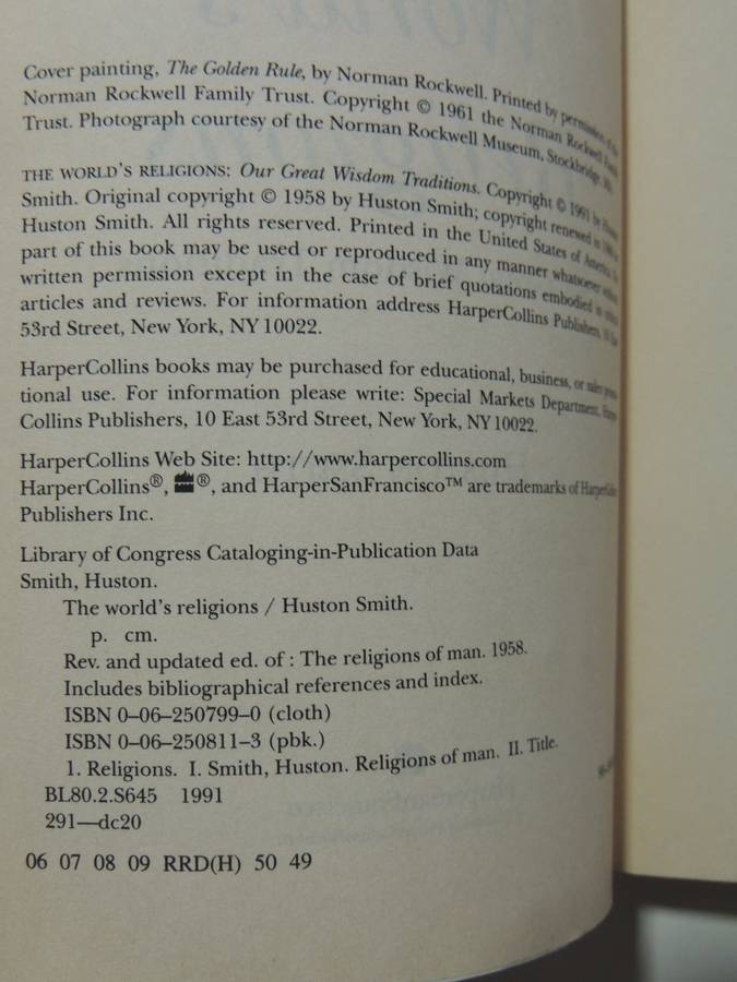 The World's Religions - Huston Smith