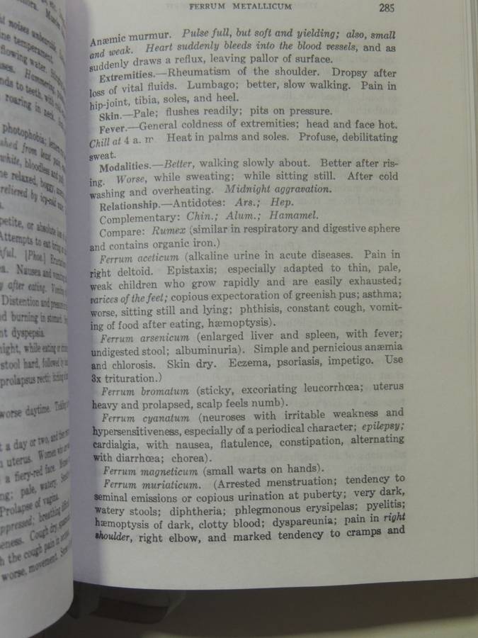 Homoeopathic Materia Medica Comprising the Characteristic & Guiding Symptoms / Remedies - Boericke