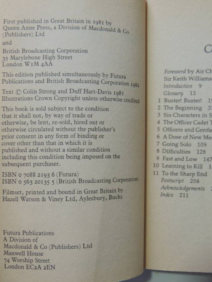 Fighter Pilot   Colin Strong & Duff Hart-Davis