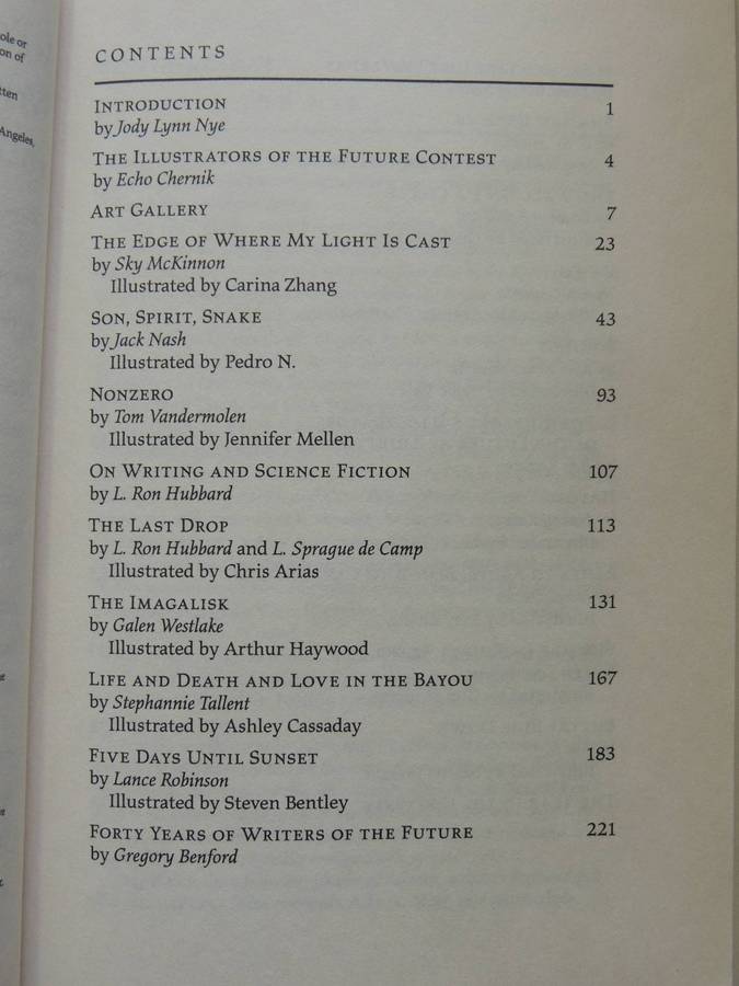 L Ron Hubbard Presents Writers of the Future Volume 40