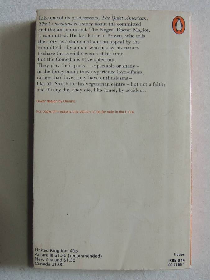 The Comedians - Graham Greene