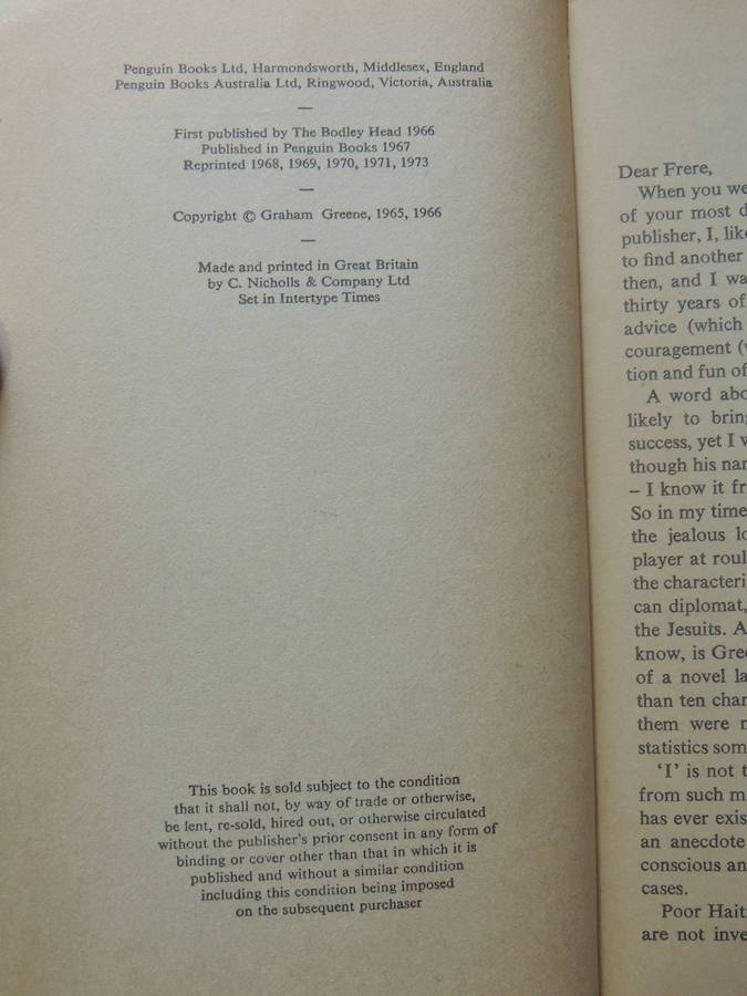 The Comedians - Graham Greene