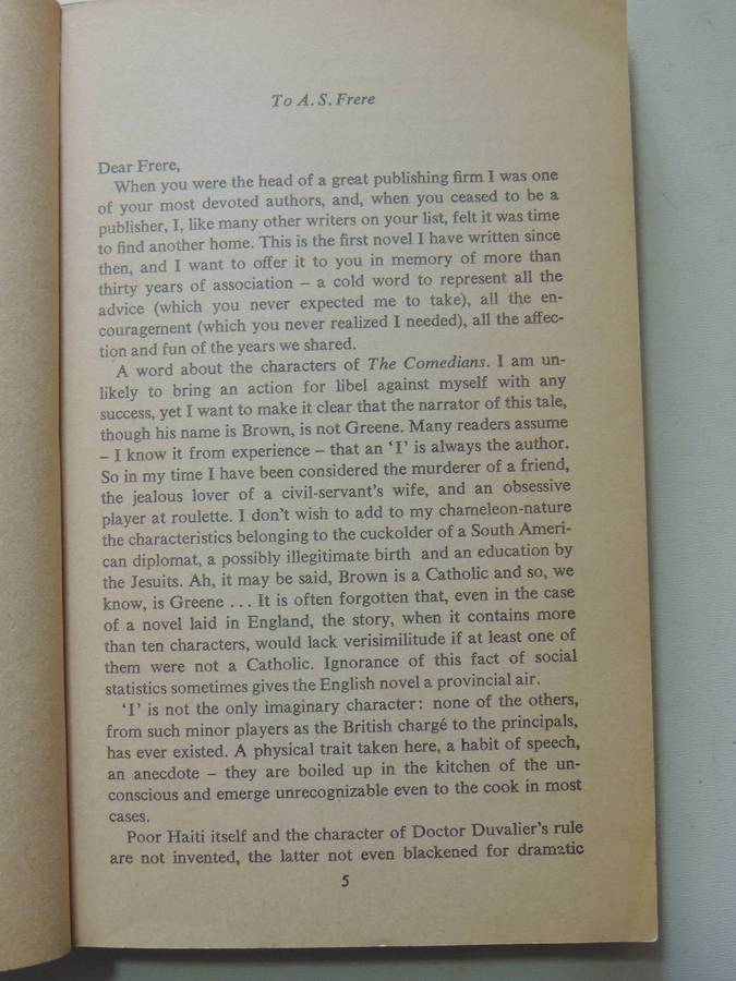 The Comedians - Graham Greene